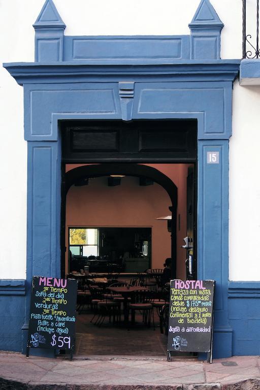 A Pousada Blue Bicycle House Querétaro Exterior foto